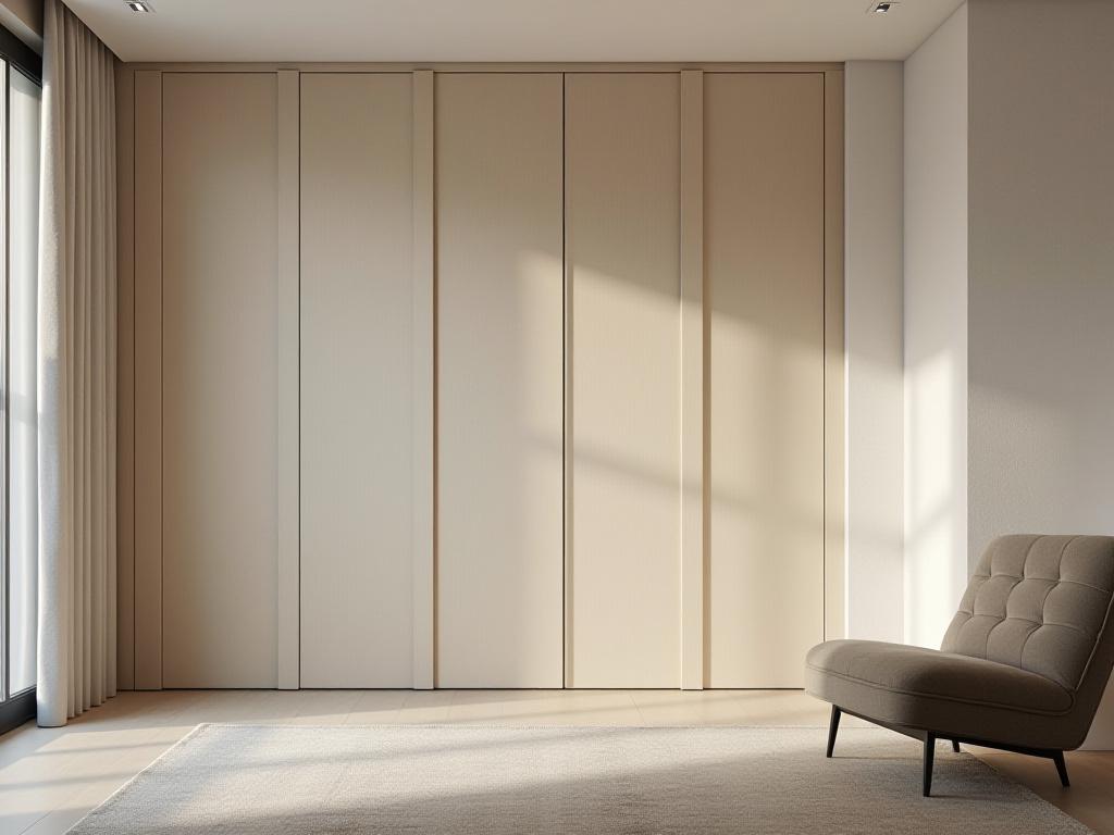 A modern fa lépcső oldanézete üvegkorláttal és elegáns fa fokokkal